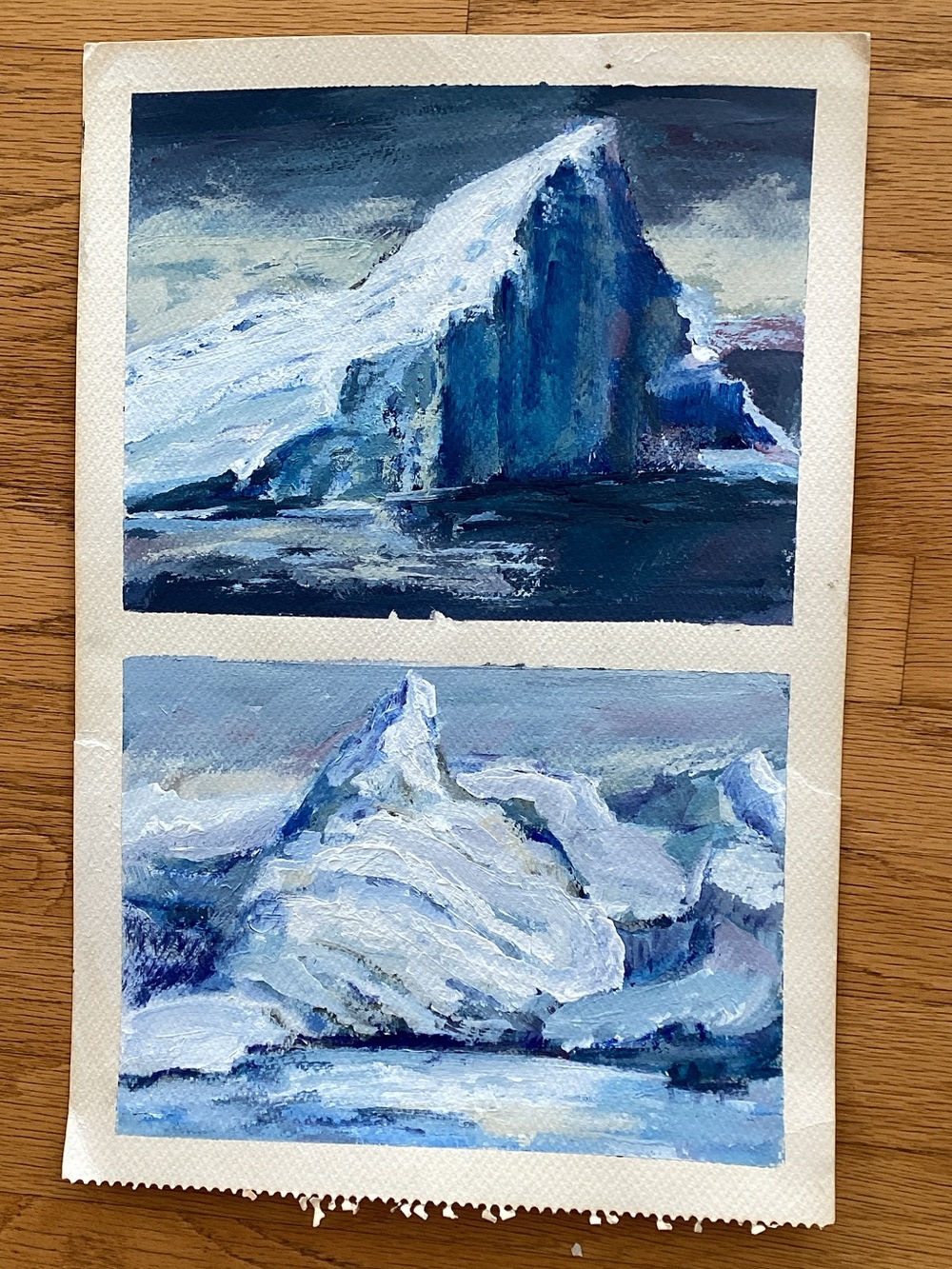 Ice and Sea Painting